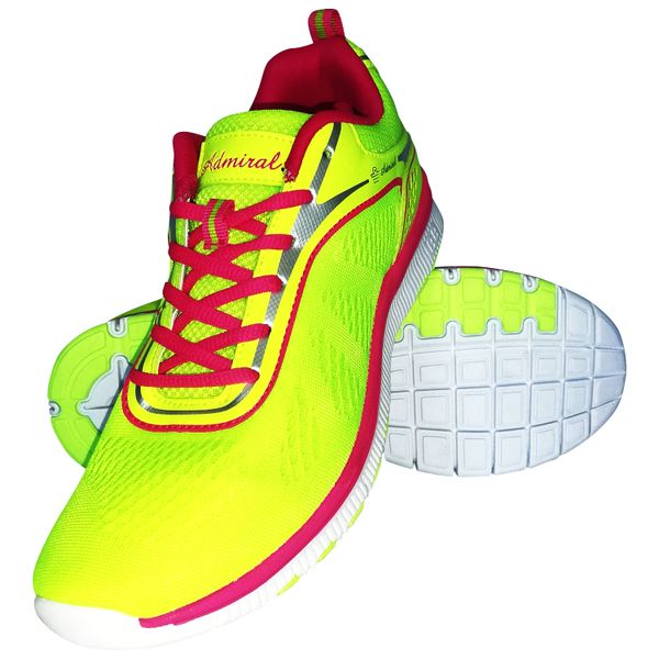 Admiral Freda Sports Shoe - Lime / Fuschia