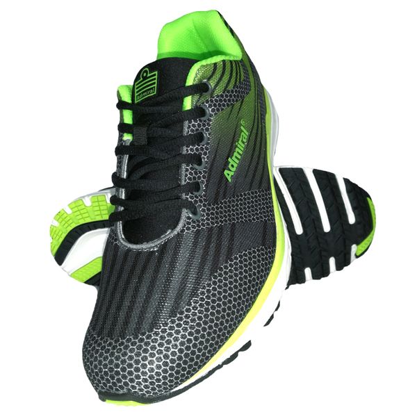 Admiral Alor Sports Shoes - Black / Lime