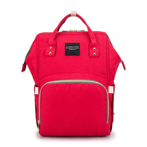 Diaper Bag Multi-Function Mommy Bag - Red