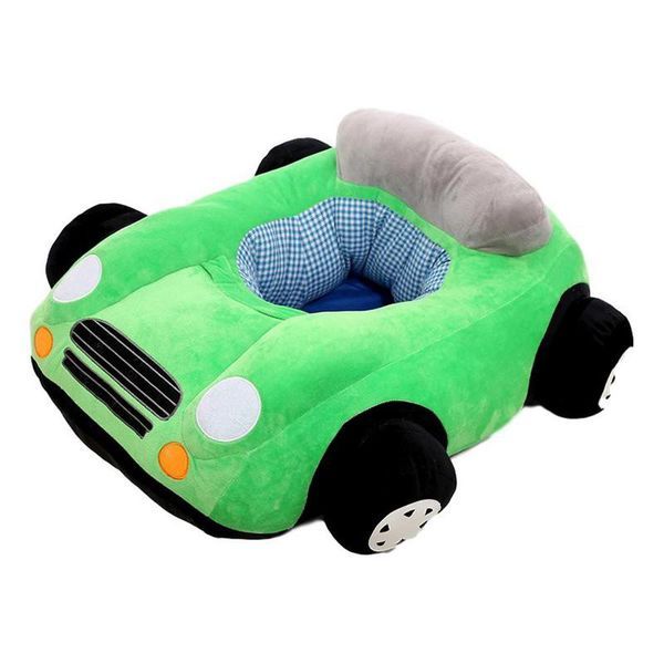 Baby Car Learning Seat Plush Toy - Green