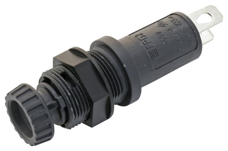 Schurter (3101.0025) Fuseholder, Panel Mount, Rear Side, 250V, 10A