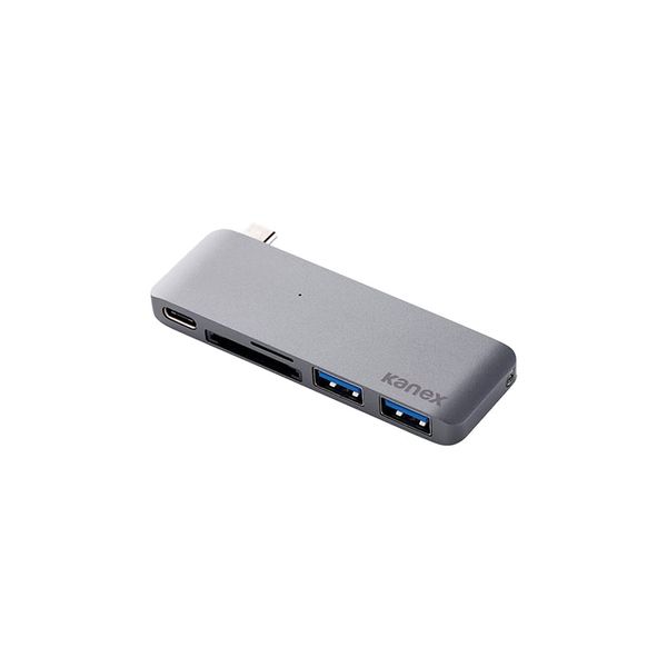 Kanex USB-C PD MacBook Docking Station USB3.0 SD Reader - Space Grey