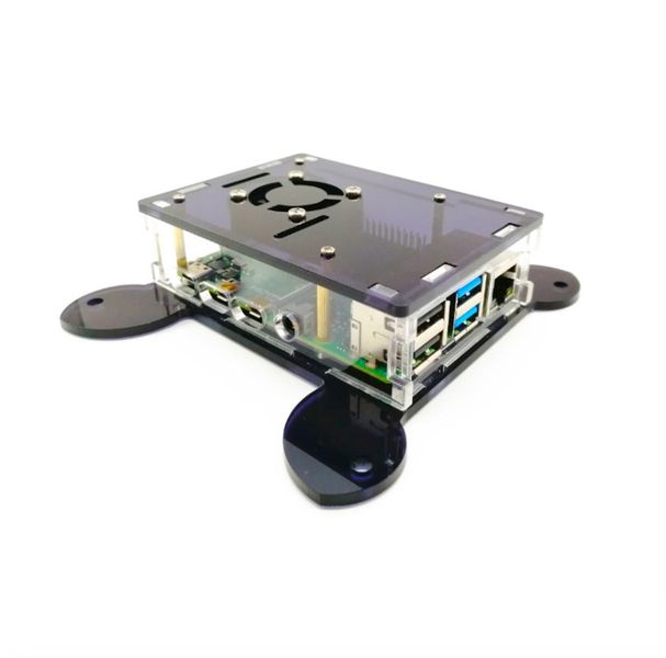 TUFF-LUV Raspberry Pi 4B (4th Gen) cover / Acrylic - Black