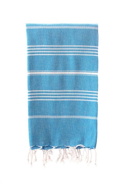 Turkish Bath / Beach Towel - Elim (100x180cm) - Dark Turquoise