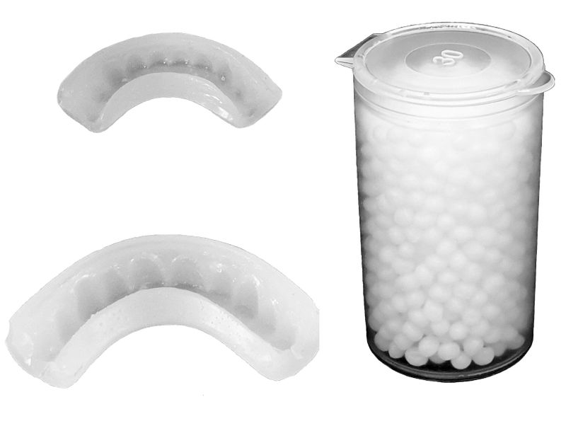 Fit it yourself, Instant Smile Cosmetic Denture Kit