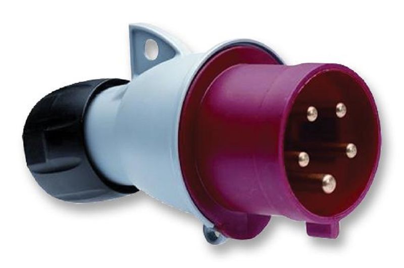 32 A, 415 V, Cable Mount, Plug, 3P+N+E image