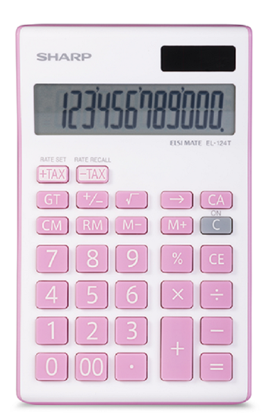 Sharp EL-124T 12 Digit Calculator