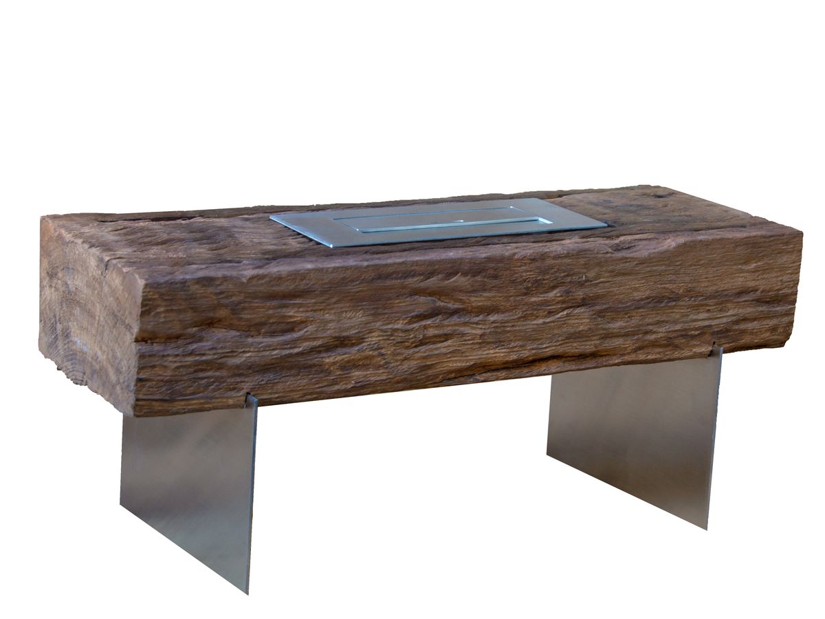 1green Wooden Floor Ethanol Fireplace Shop Today. Get it Tomorrow