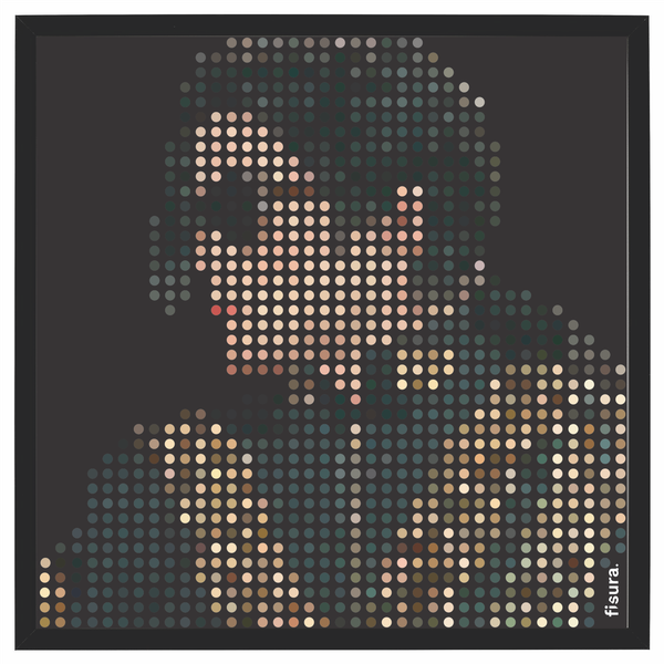 Michael Jackson artwork 56*56cm with frame