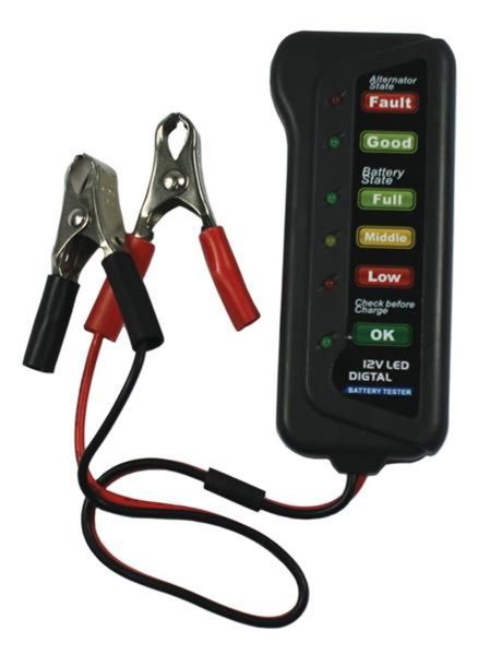 Battery &amp; Alternator Digital Tester 12V