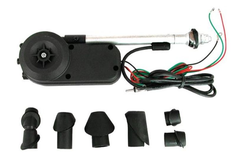 Fully Automatic Car Aerial with 7 Mounting Heads- 12 Volts