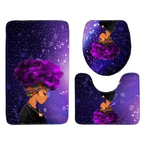 3 Piece Bathroom Bath Mat Set Starry Sky Buy Online In South Africa Takealot Com