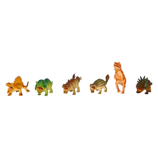 Dinosaurs Set In Pvc Bag 6 Piece