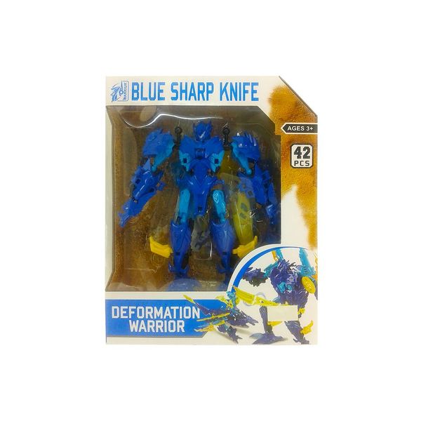 Deformation Warrior Blue Sharp Knife