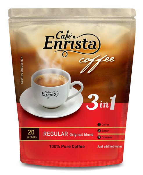 Café Enrista Regular 3-in-1 Coffee 20's