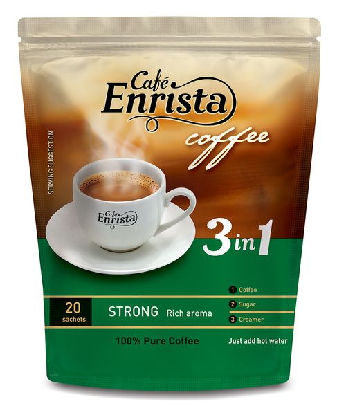 Café Enrista Strong 3-in-1 Coffee 20's