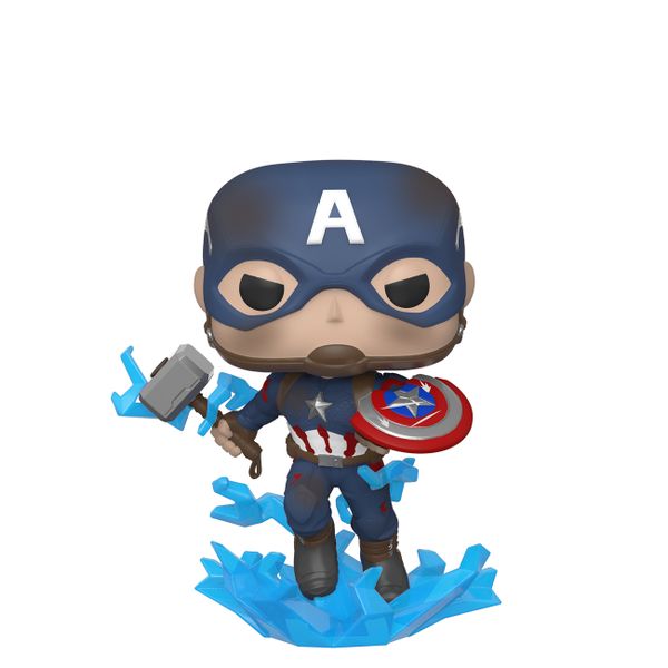 Funko Pop! Marvel:Avengers Endgame-Captain America With Broken Shield