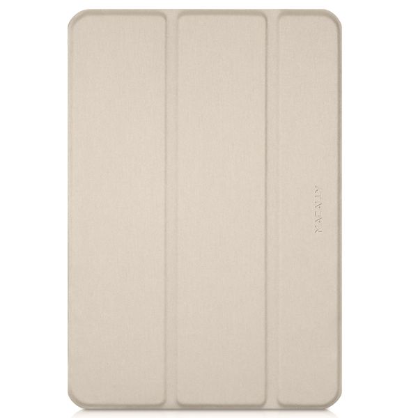 MACALLY - Protective Case and Stand-Apple 10.2" iPad Gold