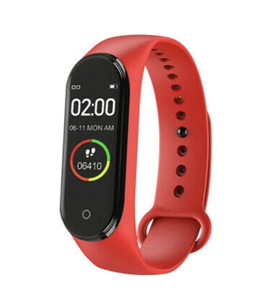 M4 IP67 Smart Wristband - Red