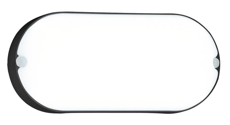 9 Watt LED Cool White Bulk Head With Oval Polypropylene Cover