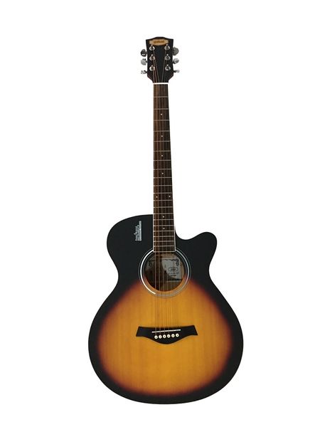 Giuliani GAG40SSLEQBKM Acoustic Electric Guitar in Sunburst Matte