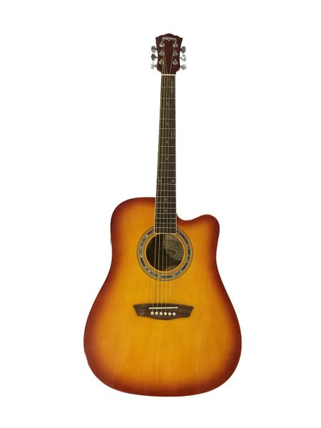 Washburn WA90CETS Acoustic Electric Dreadnought Guitar in Sunburst
