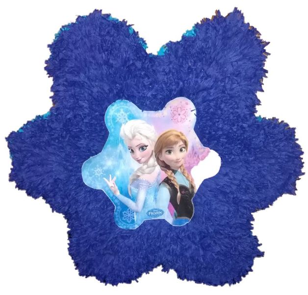 Elsa &amp; Anna Flower Shape Pinata