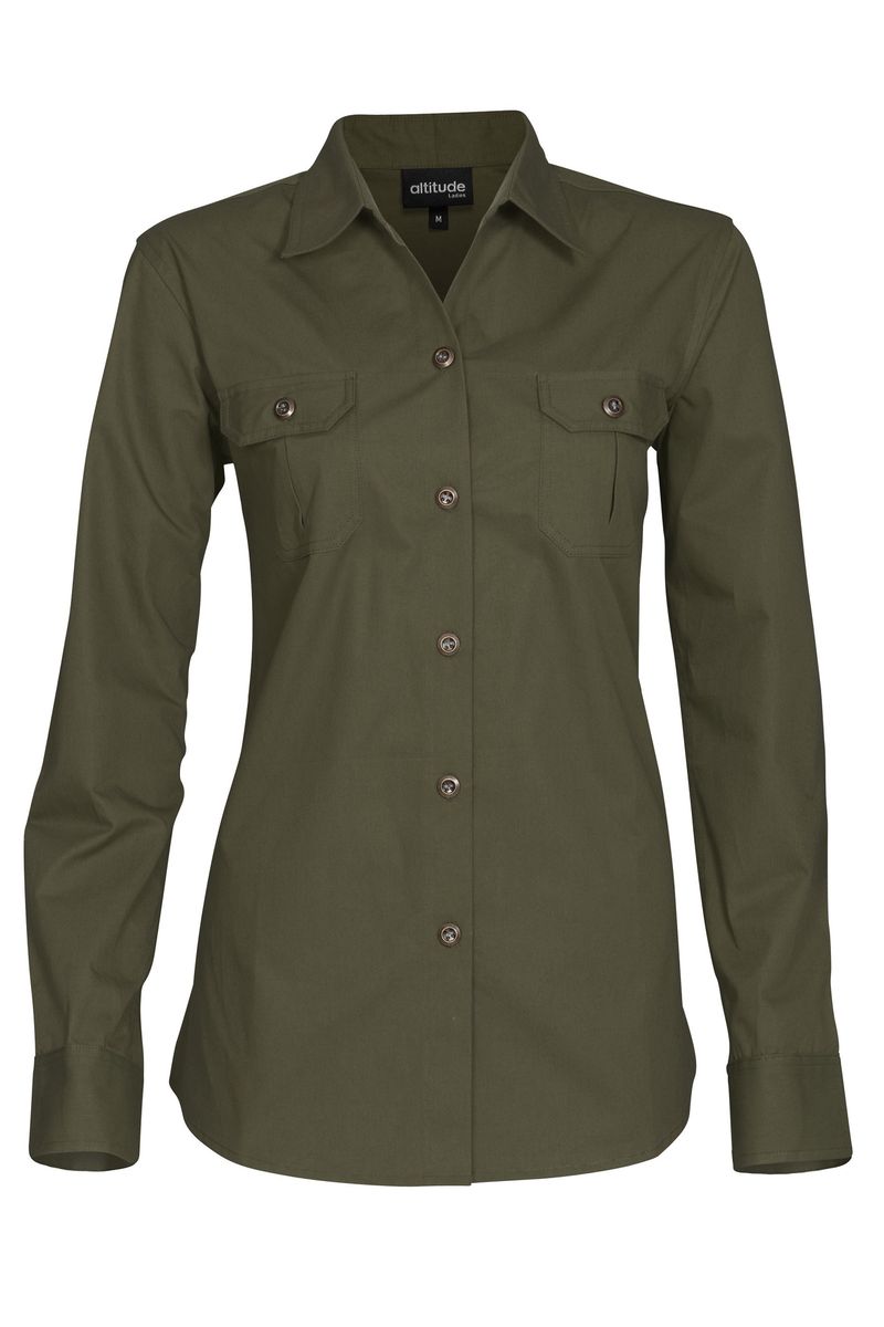 Ladies Long Sleeve Oryx Bush Shirt | Buy Online in South Africa ...