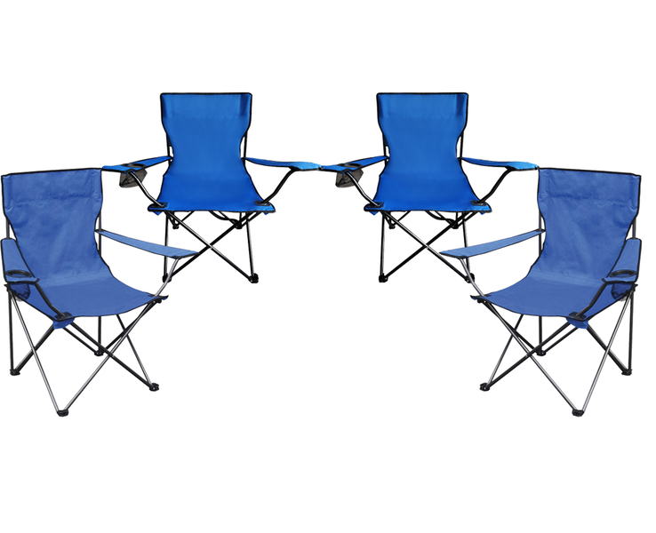4 Pack Adult Camping Chairs