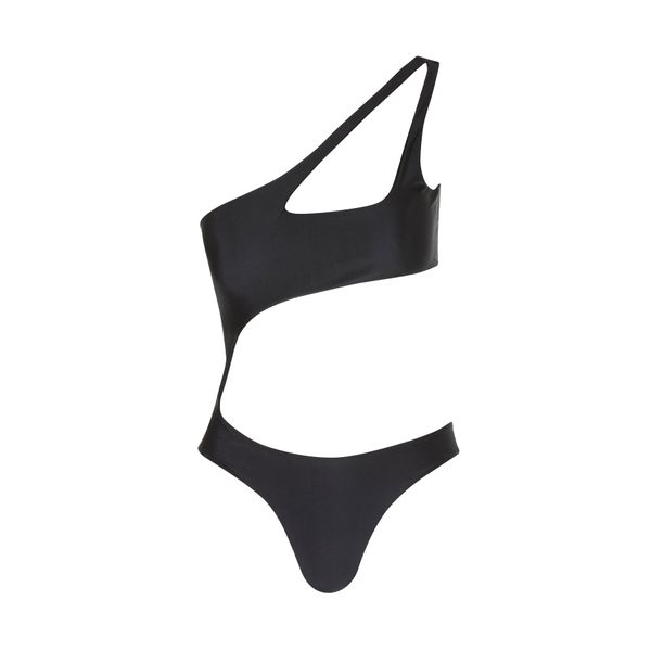 Cut It Out Swimsuit Black image