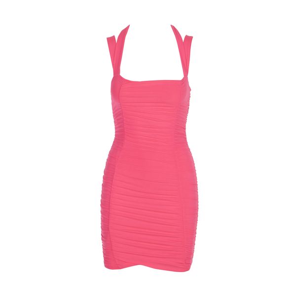 Im Strapped Tonight Dress Pink image