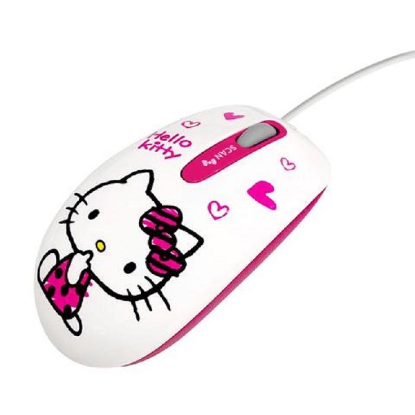 Hello Kitty Zcan Mouse+Scanner