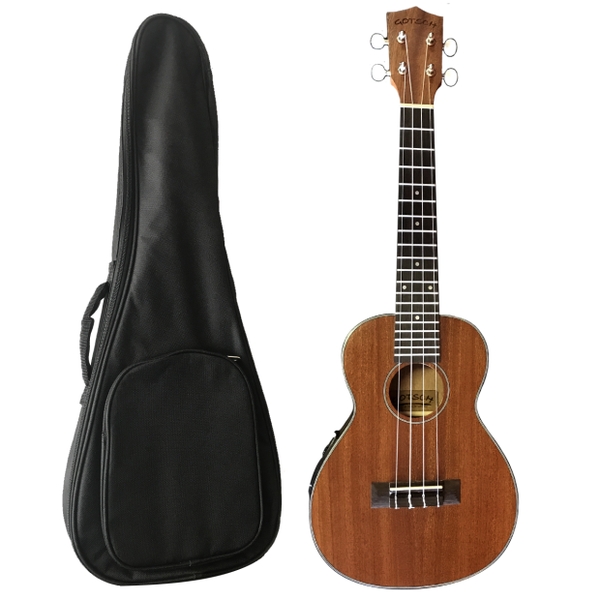 Gotsch Wood Finish Concert Size Ukulele with Pickup (EQ)