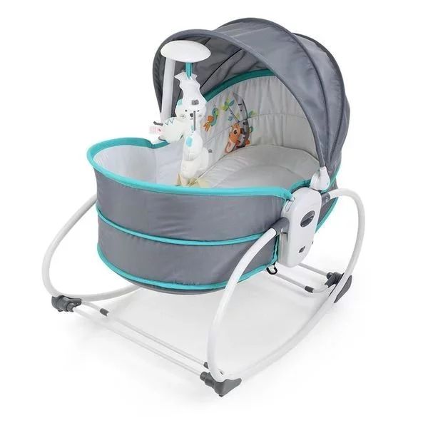 5 in 1 rocker bassinet - Green