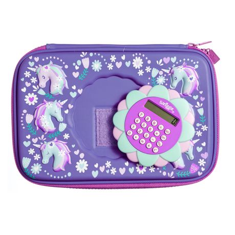 pencil case with calculator