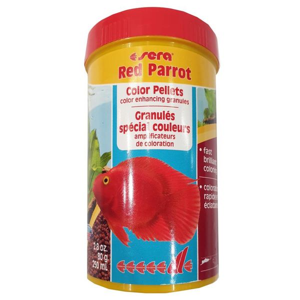 Sera Red Parrot Colour Pellets 80g