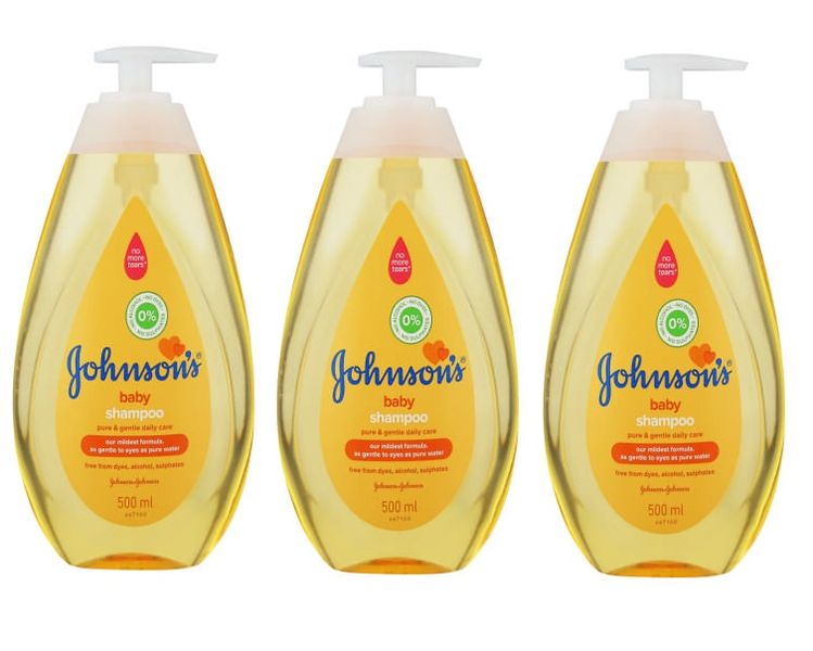 Johnson's - Baby Shampoo (3 x 500ml)