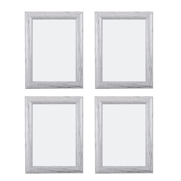 SkyDeals Wooden Picture Frame A4 Size for Photos / Certificates - 4 Pack