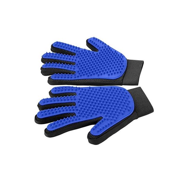 Pet Grooming Glove - Gentle Deshedding Brush Glove