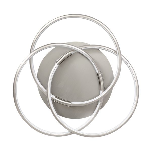 The Lighting Warehouse - Ceiling Flush Mount Galaxy LED Satin Silver