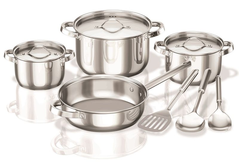 Bennett Read Cuisine Craft 10 Piece Stainless Steel Cookware Set