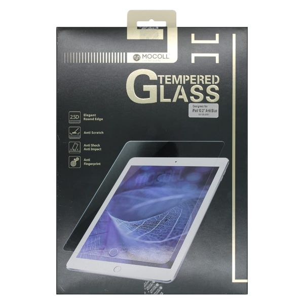 Mocoll 2.5D Tempered Glass Full Cover Screen Ipad Pro 10.2 Blue Filter