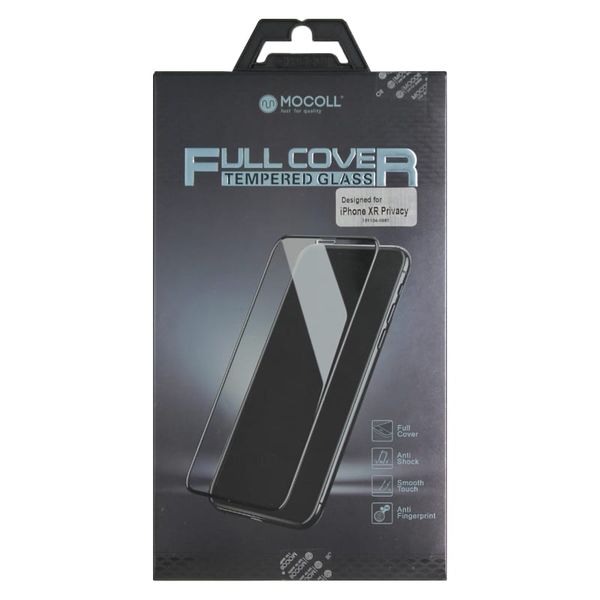 Mocoll 2.5D Tempered Glass Full Privacy Cover Screen Protector iPhone XR