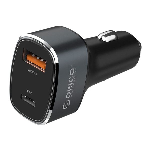 Orico Dual Port 36W 18W PD Car Charger