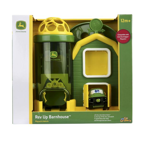 John Deere Go Grippers Rev Up Barnhouse Playset