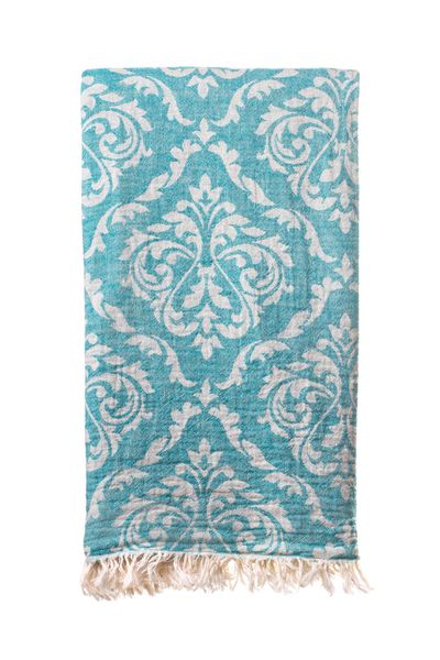 Turkish Bath - Beach Towel - Fleur 85x160cm - Teal
