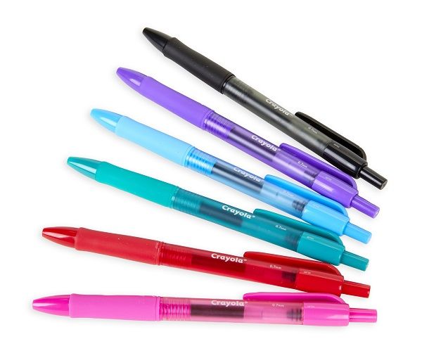 Crayola 6 Washable Gel Pens