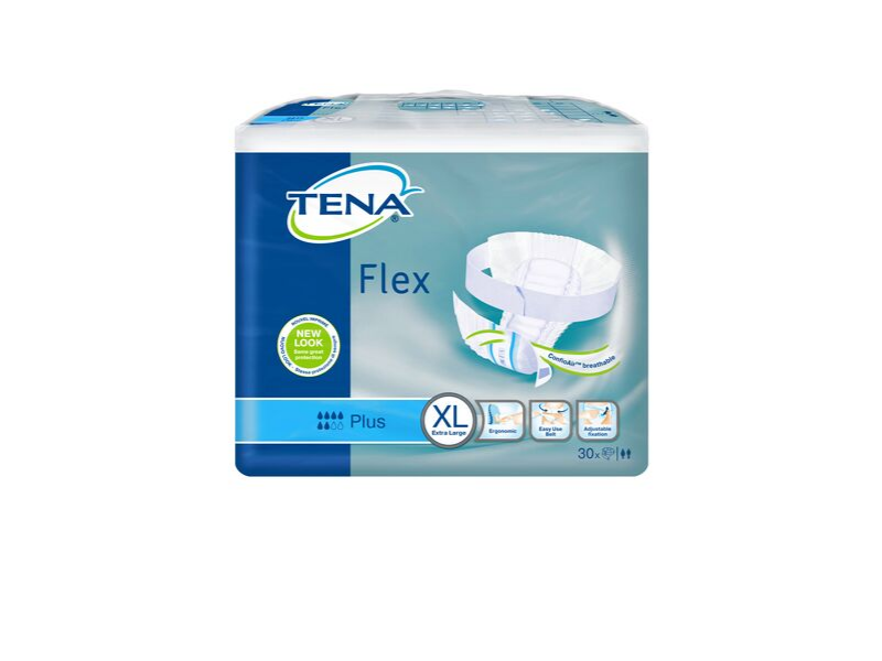 TENA Flex Plus Adult Diapers - Extra Large