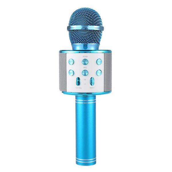 Portable Wireless Microphone HiFi Speaker - Blue