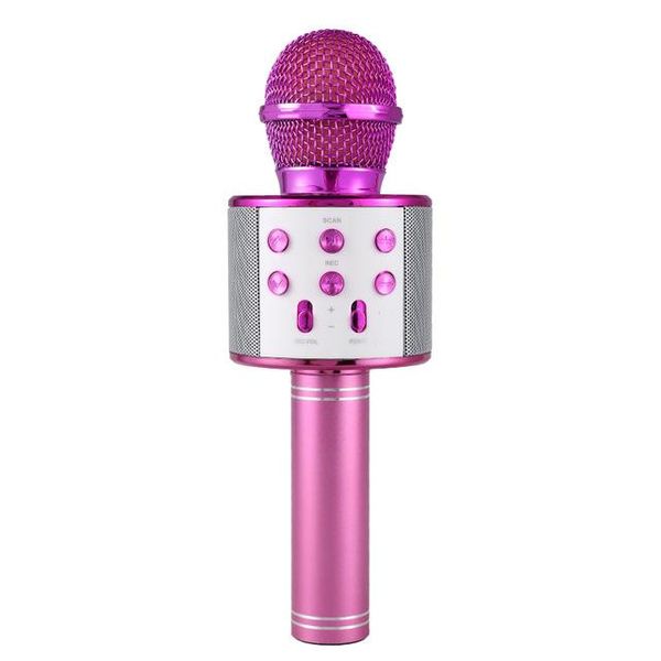 Portable Wireless Microphone HiFi Speaker - Purple